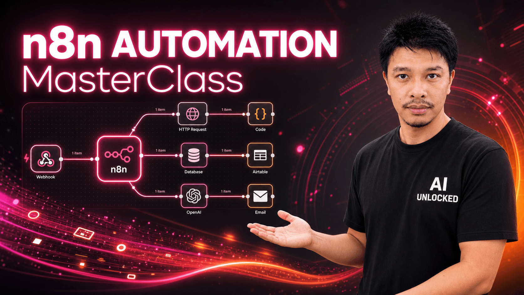 ภาพปก n8n Automation MasterClass