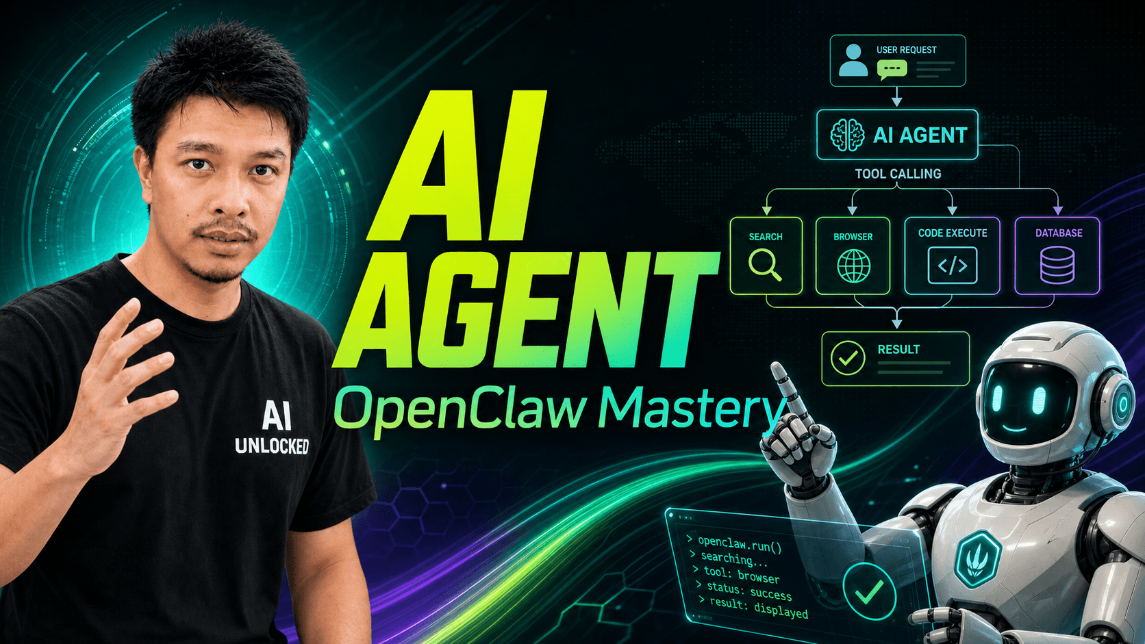 ภาพปก OpenClaw Mastery : สร้าง AI Agent และระบบ Automation ตั้งแต่ 0